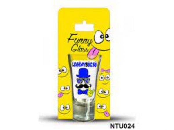 Feles pohár -stampedli- legénybúcsú-  (75ml)