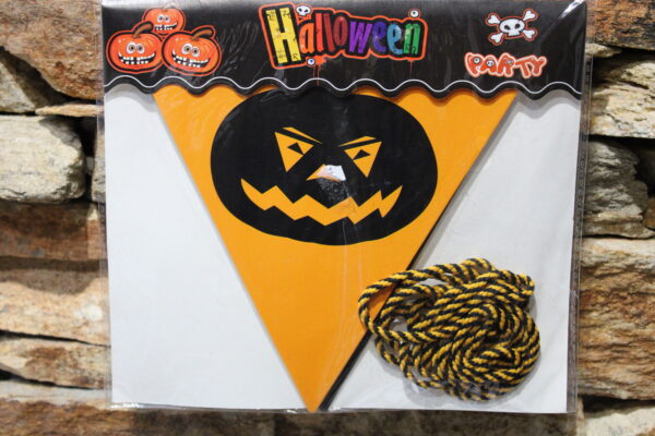 Halloween,tökös zászló,