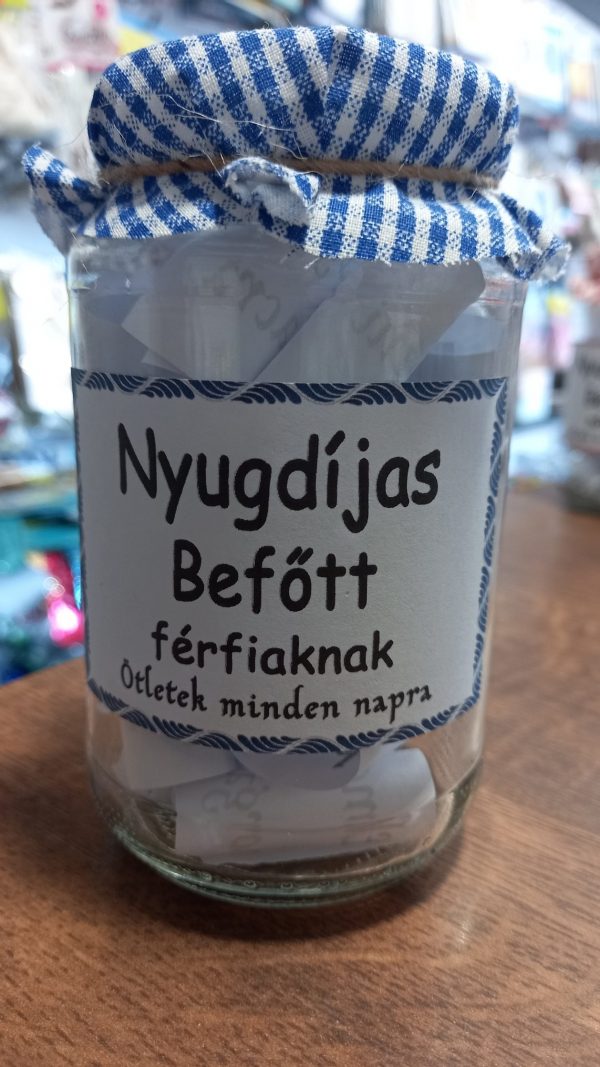 befőtt,vicces ajándék