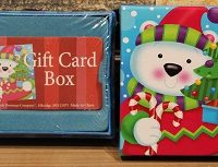 ajándékkártya doboz