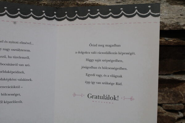 Ballagási Képeslap borítékkal(tábla virágokkal) - Image 3