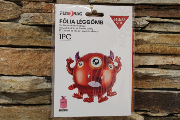 fólia lufi,szörnyecske,
