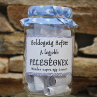 boldogság befőtt,vicces ajándék,