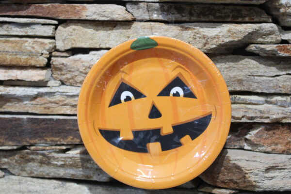 halloween ,tányér,