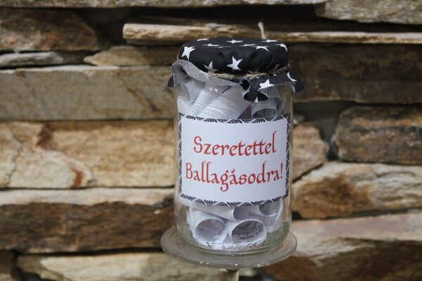 szeretettel ballagásodra! befőtt
