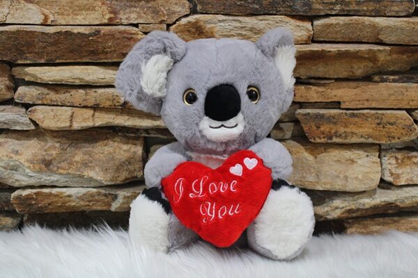 plüss koala i love you ( valentin nap)
