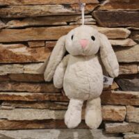 plüss nyuszi hosszú fülű fehér (húsvét)