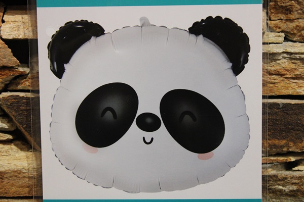 Fólia lufi panda - 43x37 cm