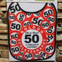 vicces előke (partedli) sebességkorlátozó 50