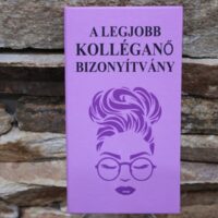 bizonyítvány legjobb kolléganő 
