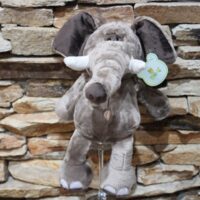plüss elefánt barna "elf" 34 cm