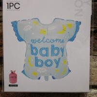 fólia lufi welcome baby boy 64 cm