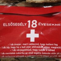 elsősegély készlet 18 éveseknek (18.szülinap)