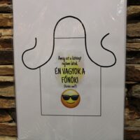kötény Én vagyok a főnök