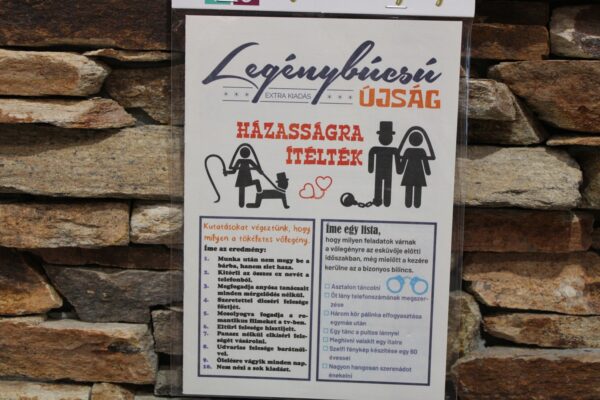 alkalmi újság legénybúcsú
