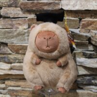 plüss capybara (vizidisznó) 24 cm (ballagás)
