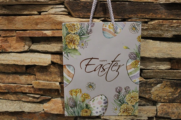 Papírtáska – Happy Easter  (húsvét)