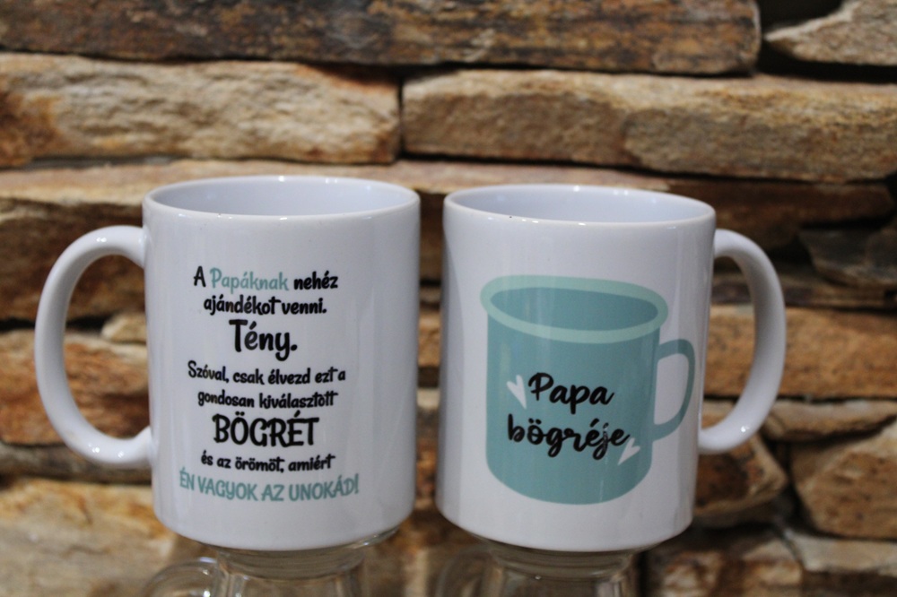 Bögre – Papa bögréje – (Apák napja)