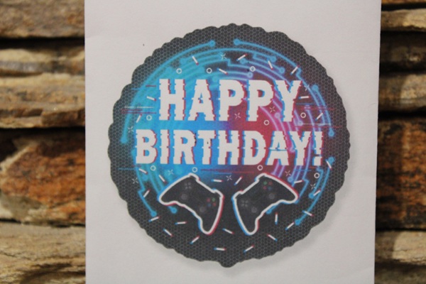 Fólia lufi – Happy Birthday – (konzol) -(szülinap)