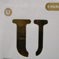 fólia lufi u betű (arany)