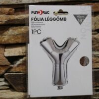 fólia lufi y betű (ezüst)