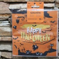 papírszalvéta narancs fekete 16 db/cs (halloween)