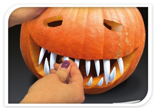 tök fogak szett 7 db/cs (halloween)