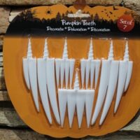 tök fogak szett 7 db/cs (halloween)