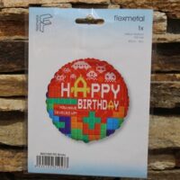 fólia lufi minecraft happy birthday (szülinap)