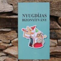 bizonyítvány nyugdíjas bizonyítvány 