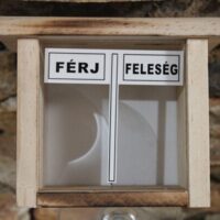 persely férj feleség (vicces ajándék)