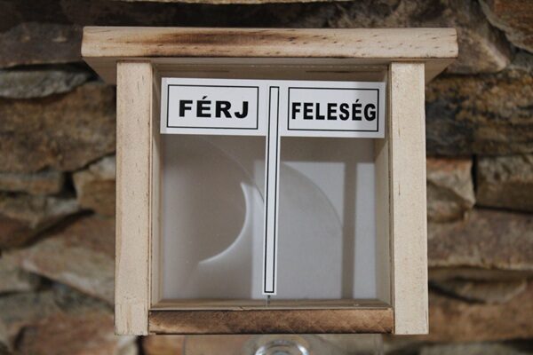 persely férj feleség (vicces ajándék)