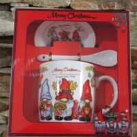 karácsonyi bögre szett manós 