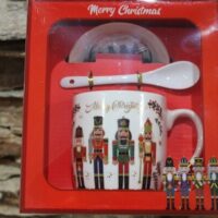 karácsonyi bögre szett diótörő 