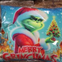díszpárna merry grinchmas (karácsony)