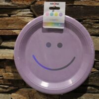 papírtányér vegyes színes 22,5 cm 6 db/cs