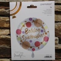 fólia lufi boldog szülinapot (pasztel ,pink,)