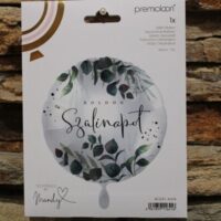 fólia lufi boldog szülinapot faleveles 