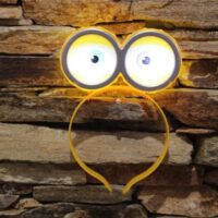 fejdísz minion világító
