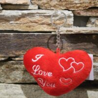 plüss szív kulcstartó i love you 