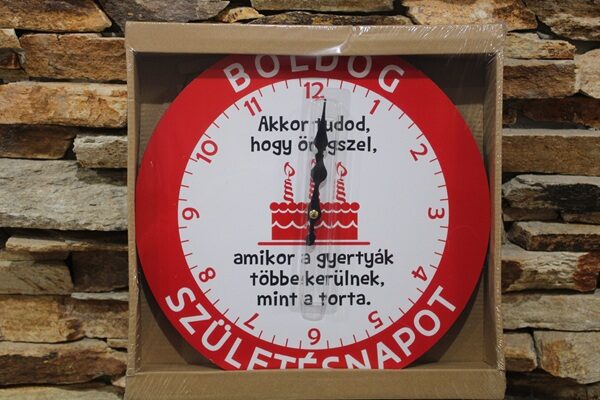 Falióra – Boldog Szülinapot -. Akkor tudod… –