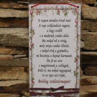 fa tábla boldog születésnapot 