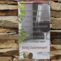 fatábla boldog születésnapot (boros)