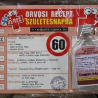 vicces orvosi recept (60.szülinap)