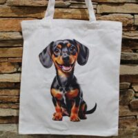 vászon szatyor (tacskó)