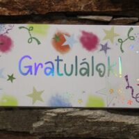 díszboríték gratulálok 