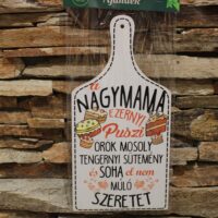 fa vágódeszka dekoráció a nagymama ezernyi ...