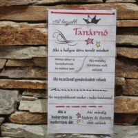 legjobb tanárnő fatábla – ballagási ajándék pedagógusoknak