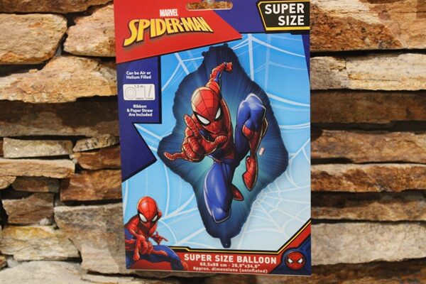 Óriás pókember ugró fólia lufi – marvel supersize party lufi