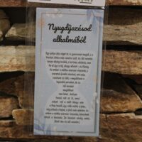hűtőmágnes – nyugdíjazásod alkalmából, idézetes ajándék